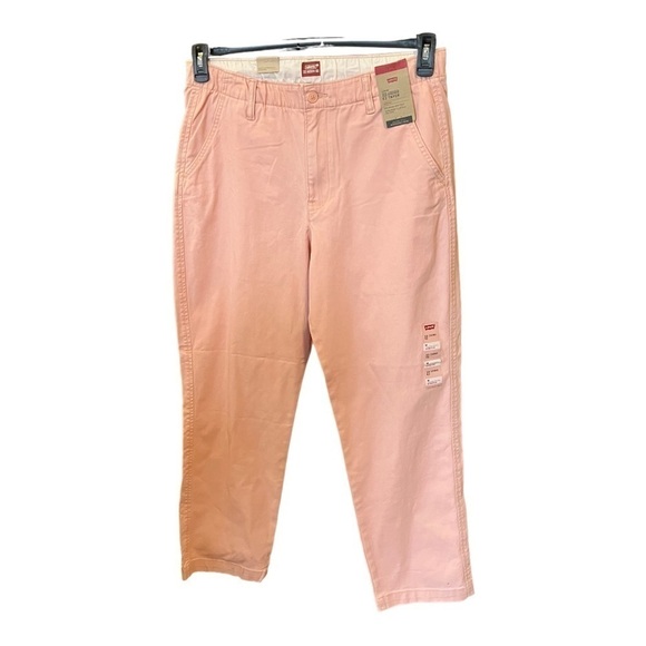 LEVI'SXX 30x36 CHINO EZ TAPER Stretch Original Style Crepe Pastel Pink NWT - Picture 2 of 8